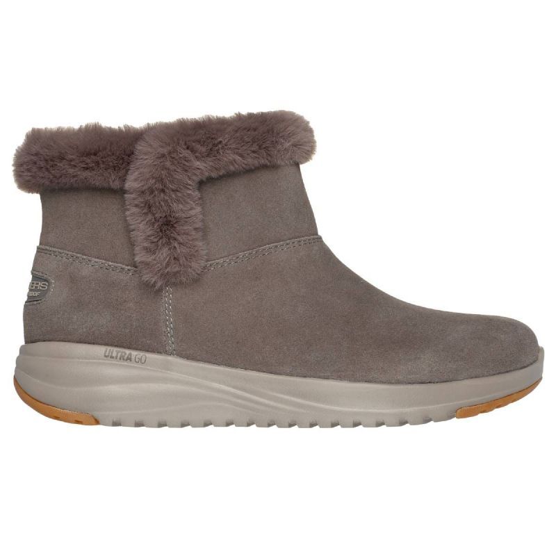 Skechers ultra go womens grey on sale