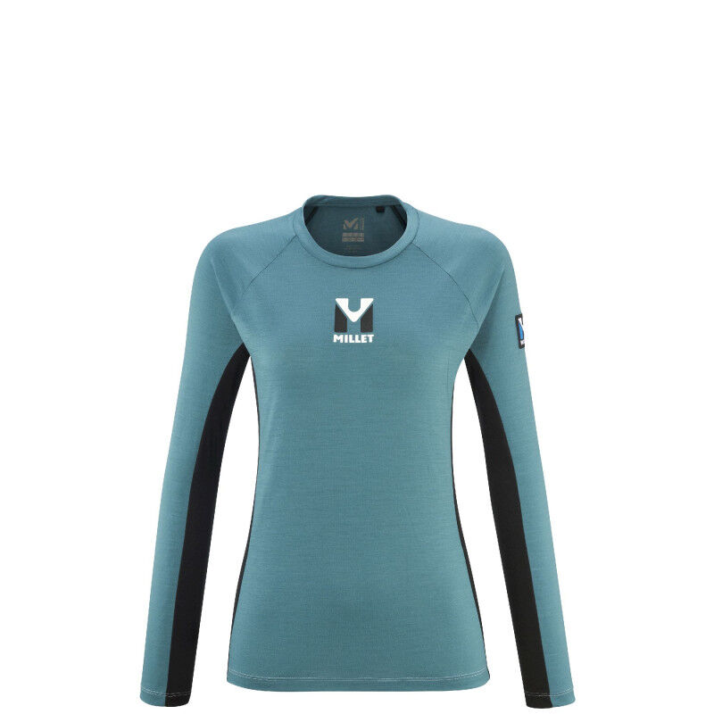 Millet Trilogy Wool TS LS - Merinouldtrøj - Damer | Hardloop