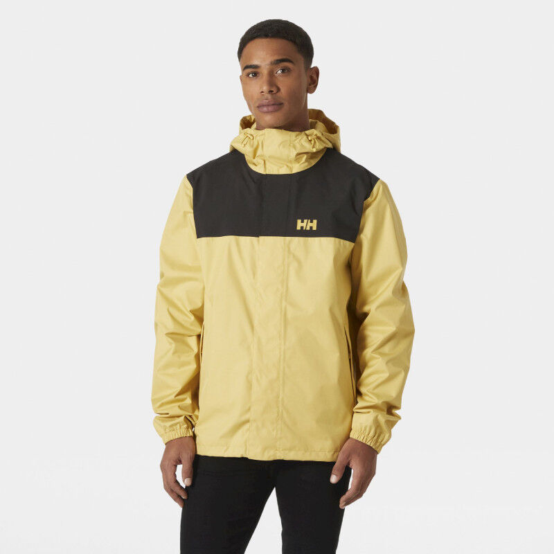 Veste imperméable en polyuréthane Helox+ avec capuche pour hommes, Moss