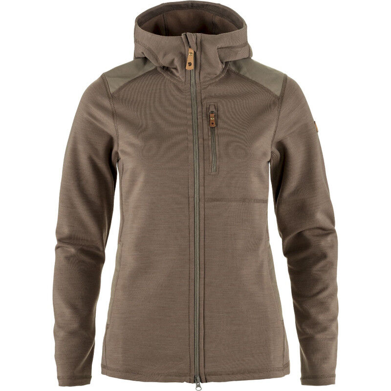 Fjällräven Keb Fleece Hoodie - Bluza polarowa damska | Hardloop
