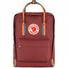 Ox Red / Rainbow Pattern