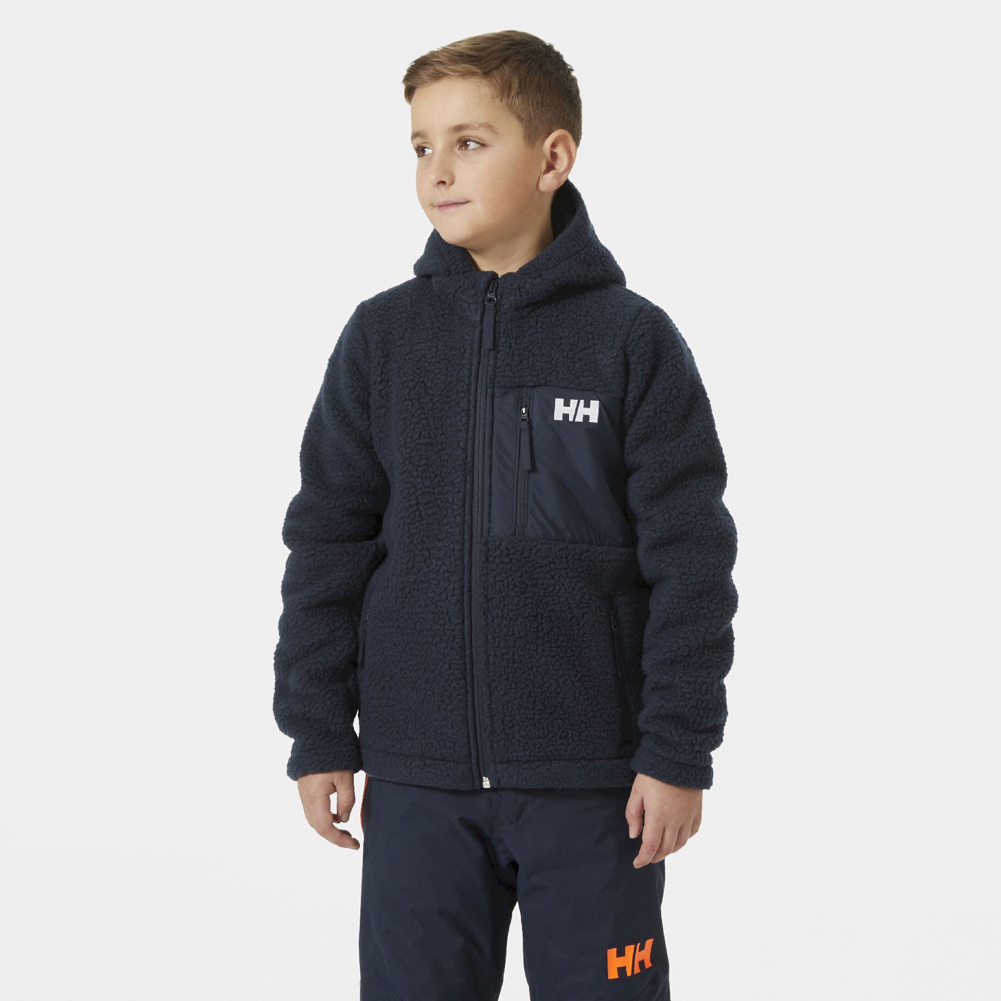 Helly Hansen Jr Champ Pile Jacket - Dětská fleesová mikina | Hardloop