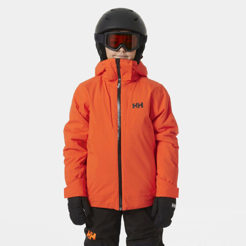Veste De Ski Helly Hansen Jr Level Jacket Enfant - Imperméable HELLY TECH, Isolant Primaloft, Capuche Amovible