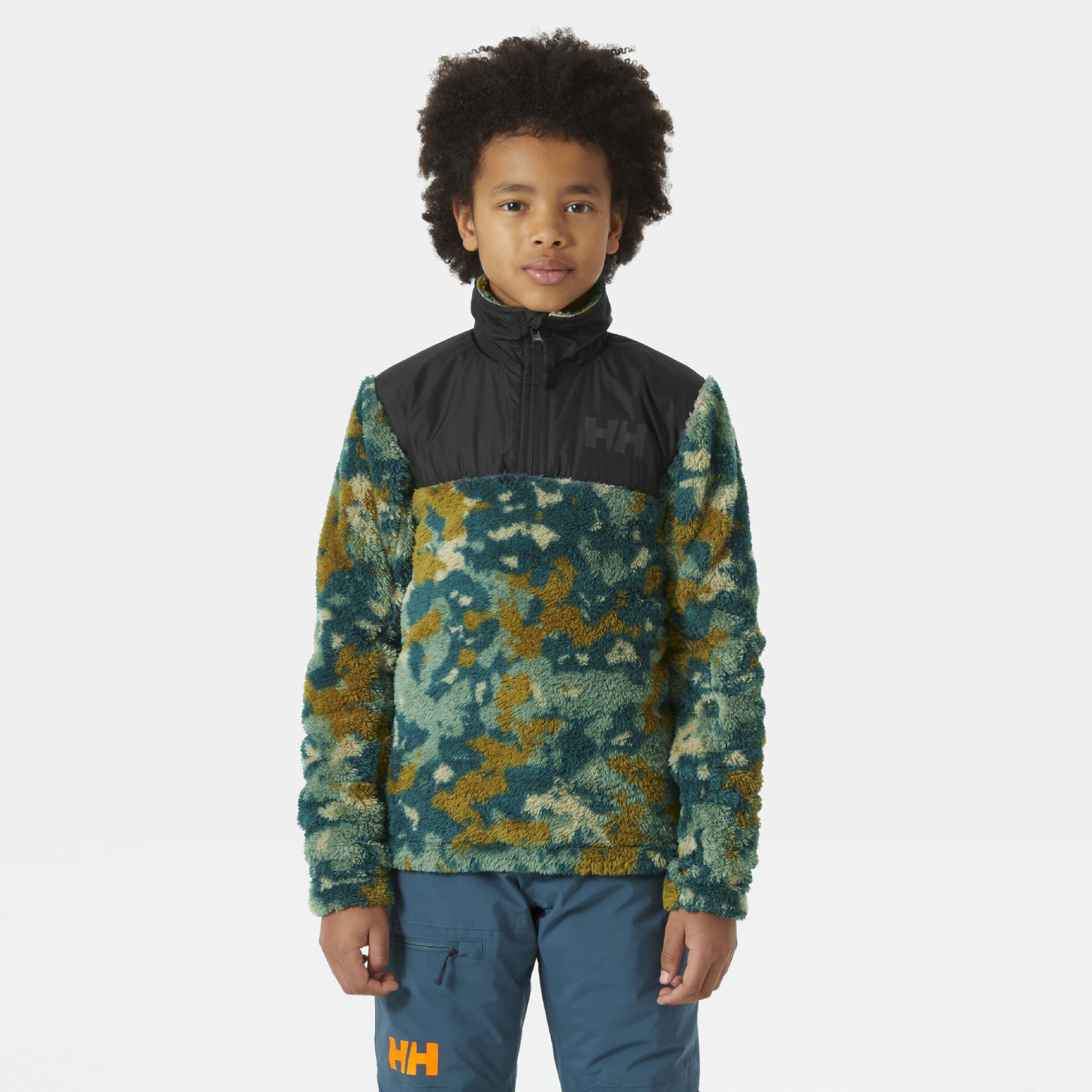 Helly Hansen Jr Champ 1/2 Zip Midlayer - Fleecejacke - Kind | Hardloop