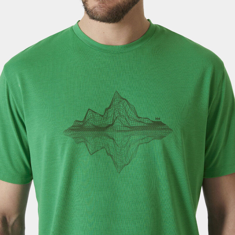 Helly Hansen Skog Recycled Graphic T-Shirt - T-shirt - Uomo | Hardloop