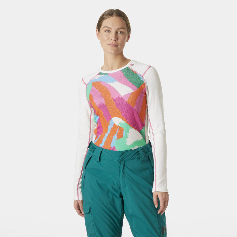 Helly Hansen Lifa Merino Midweight Graphi - Bielizna techniczna damska | Hardloop