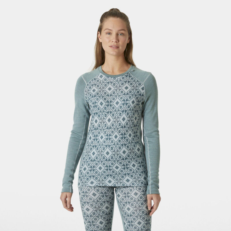 Helly Hansen Lifa Merino Midweight Graphi - Base layer - Women's