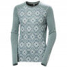 Helly Hansen Lifa Merino Midweight Graphi - Base layer - Women's