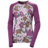 Helly Hansen Lifa Merino Midweight Graphi - Base layer - Women's