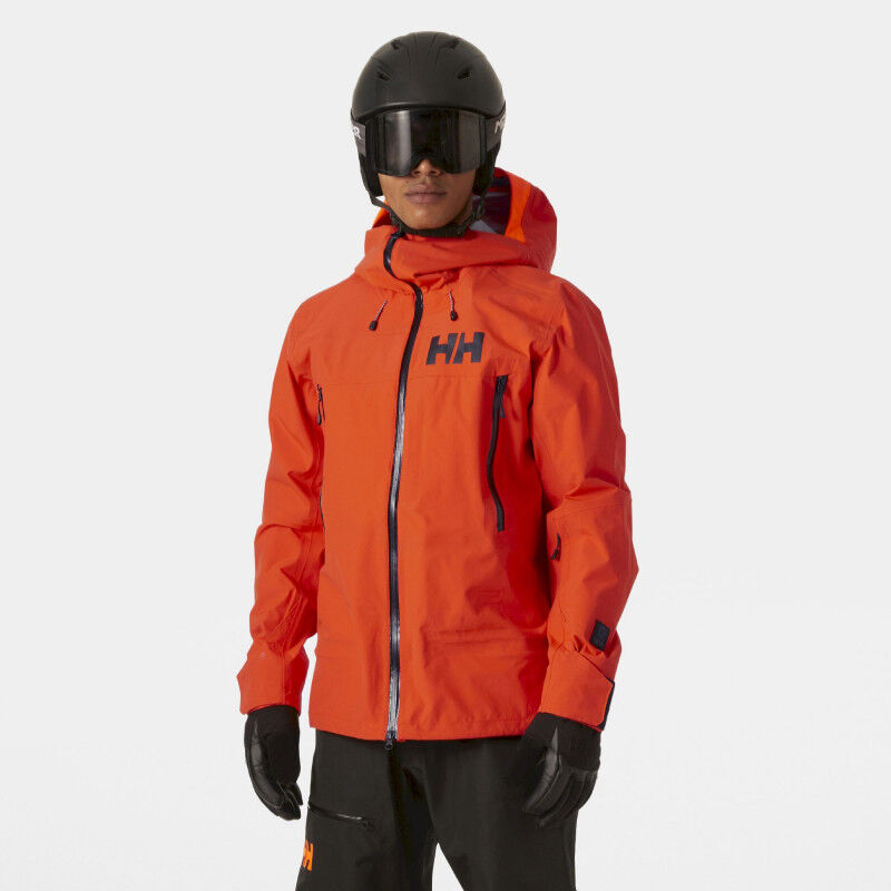 Veste De Ski Helly Hansen Gravity – Isolée PrimaLoft Black Eco – Imperméable HELLY TECH – Coupe-vent, Avec Poche Forfait Et Recco