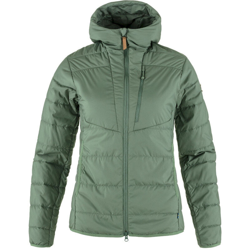 Keb Padded Hoodie - Tekokuitutakki - Naiset