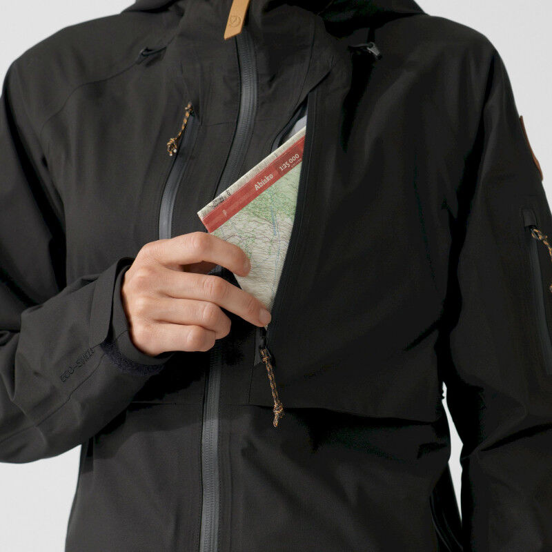 Fjällräven Keb Eco-Shell Jacket - Sadetakki - Naiset | Hardloop