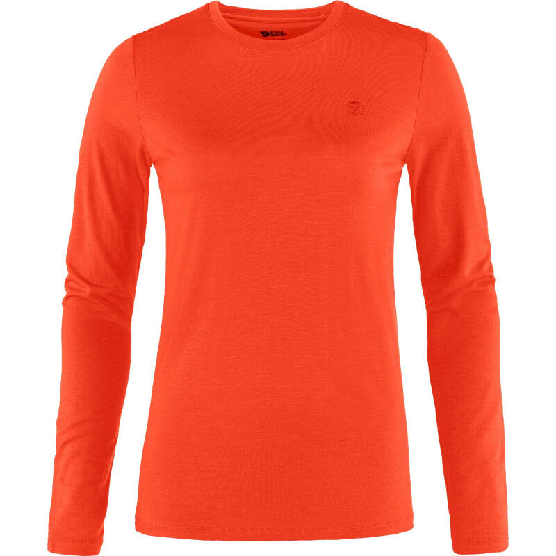 Fjällräven Abisko Wool LS - Maglia in lana merino - Donna | Hardloop