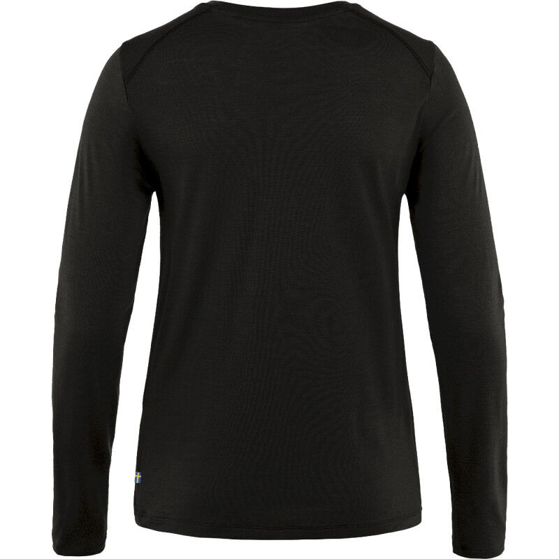 Fjällräven Abisko Wool LS - Merinouldtrøj - Damer | Hardloop