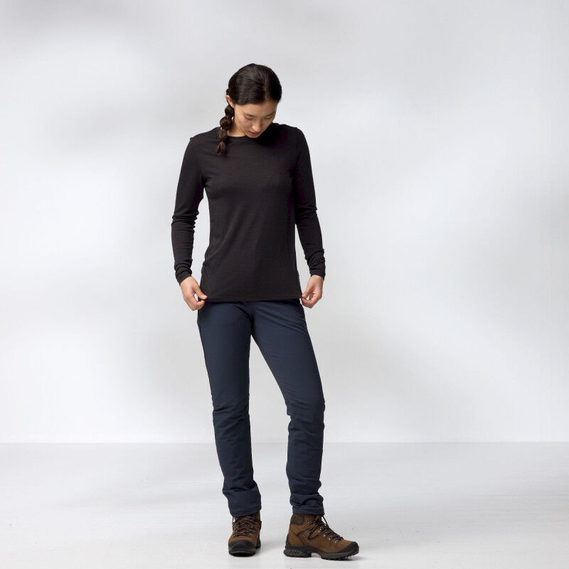 Fjällräven Abisko Wool LS - Merinouldtrøj - Damer | Hardloop