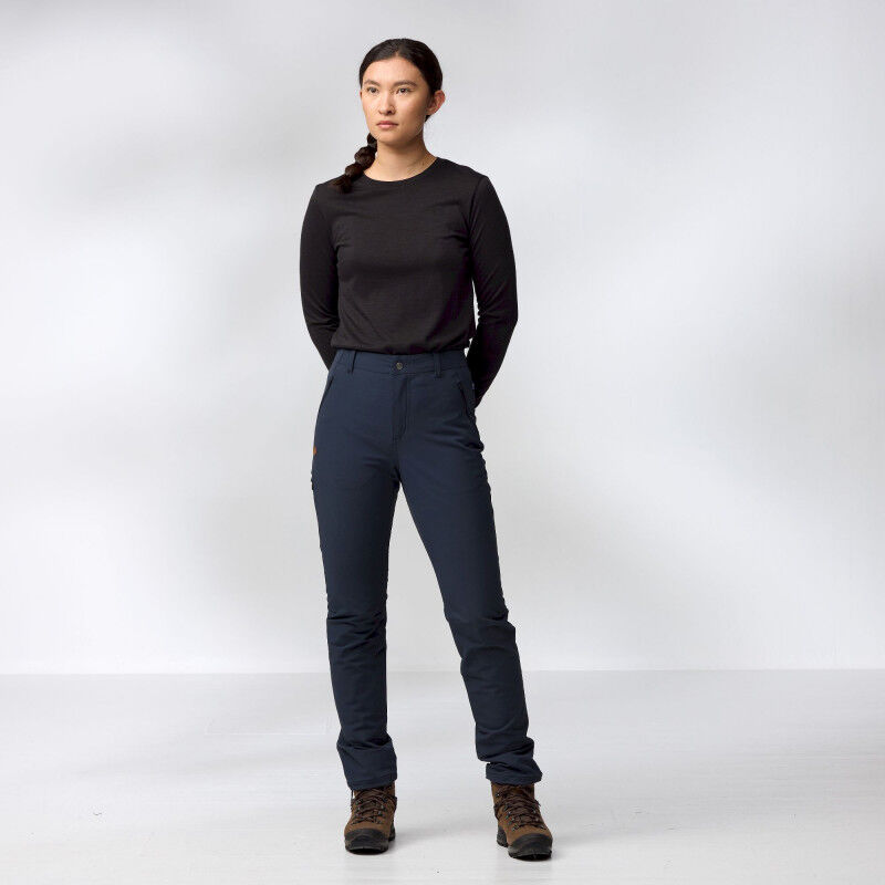 Fjällräven Abisko Wool LS - Merinouldtrøj - Damer | Hardloop