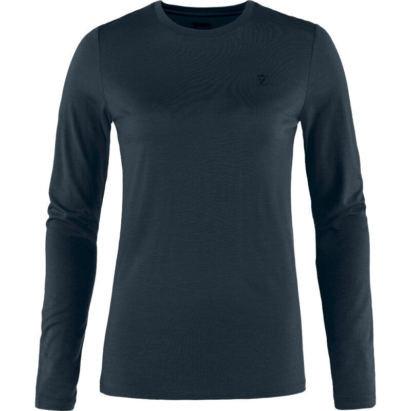 Abisko Wool LS - Merinouldtrøj - Damer