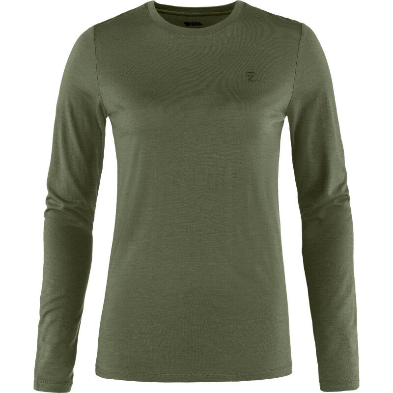 Abisko Wool LS - Merinouldtrøj - Damer