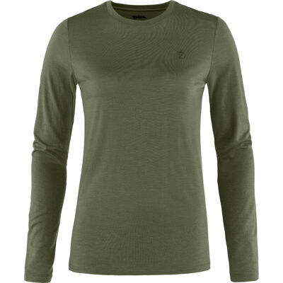 Abisko Wool LS - Merinovillapaidat - Naiset