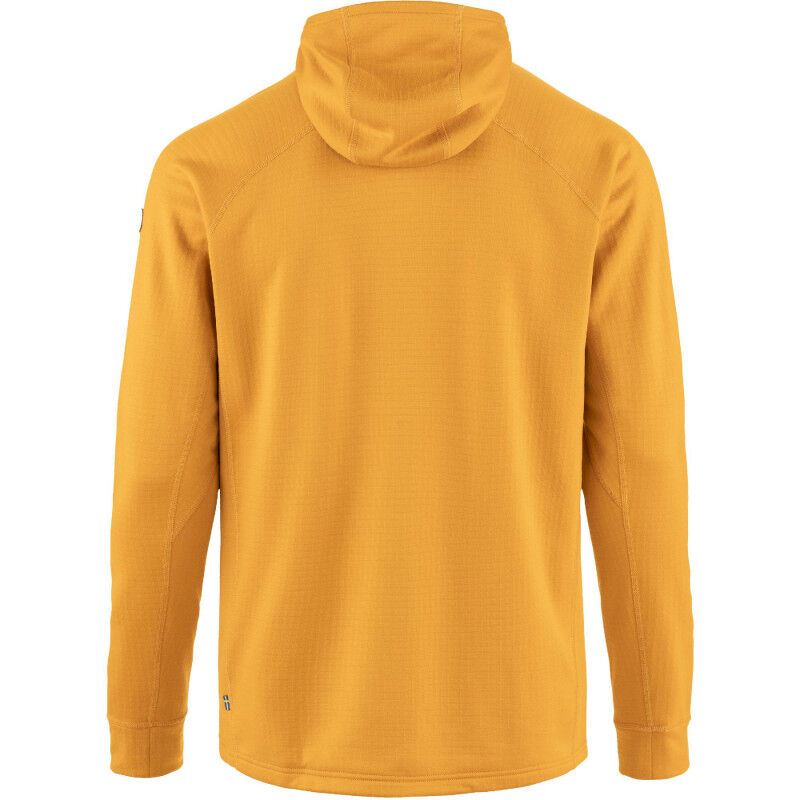 Fjällräven Abisko Grid Fleece Hoodie - Bluza polarowa meska | Hardloop