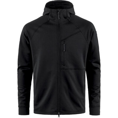 Abisko Grid Fleece Hoodie - Pánská fleesová mikina