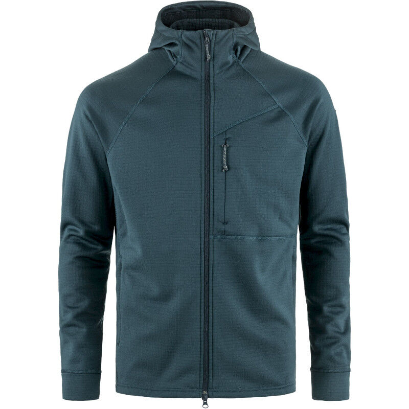 Abisko Grid Fleece Hoodie - Forro polar - Hombre