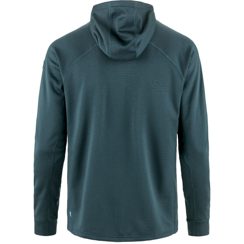 Fjällräven Abisko Grid Fleece Hoodie - Forro polar - Hombre | Hardloop