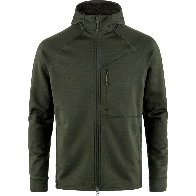 Abisko Grid Fleece Hoodie - Forro polar - Hombre