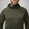 Fjällräven Abisko Grid Fleece Hoodie - Fleecejacke - Herren | Hardloop