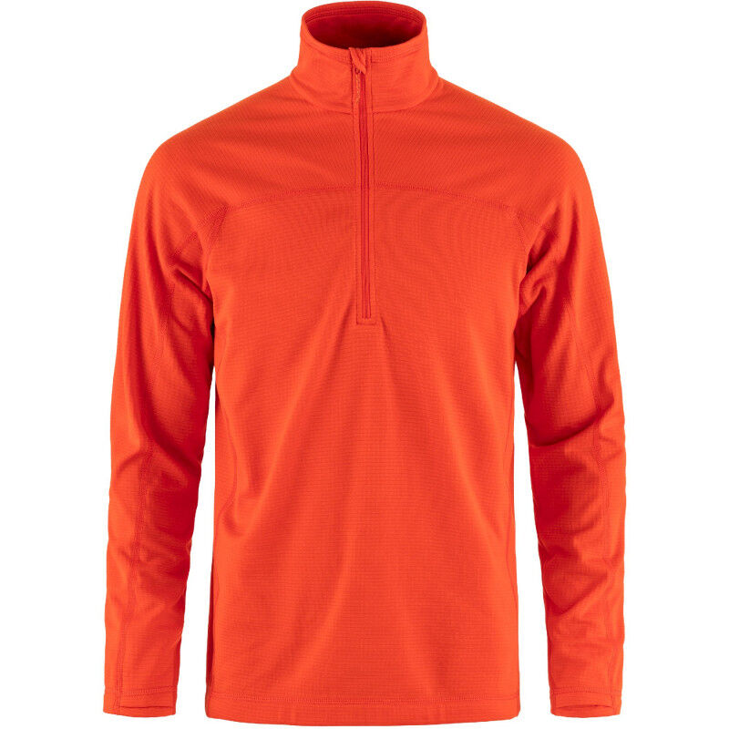 Fjällräven Abisko Lite Fleece Half Zip - Giacca in pile - Uomo | Hardloop