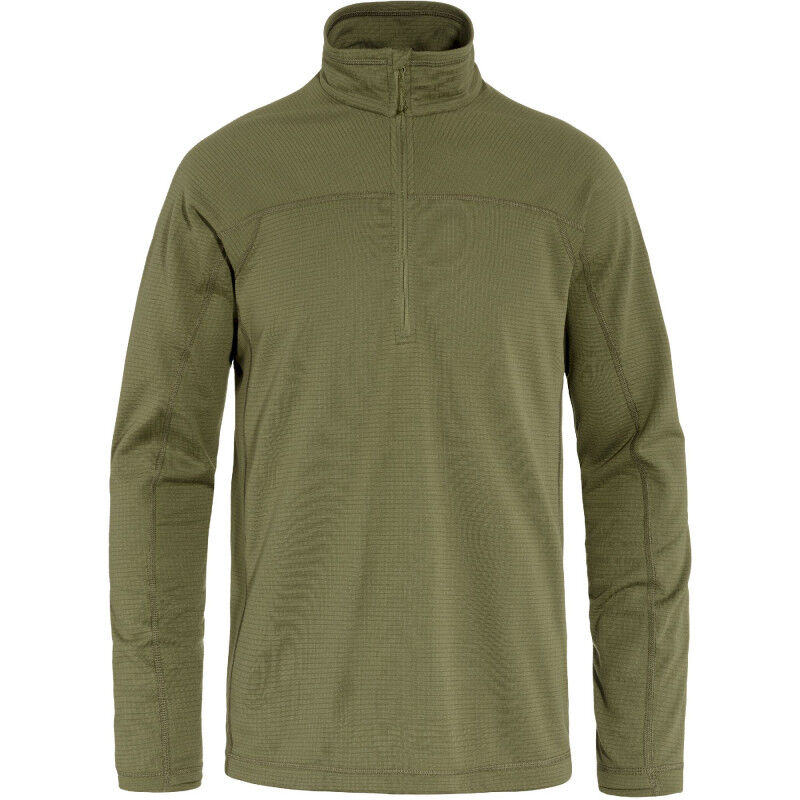 Abisko Lite Fleece Half Zip - Polar homem