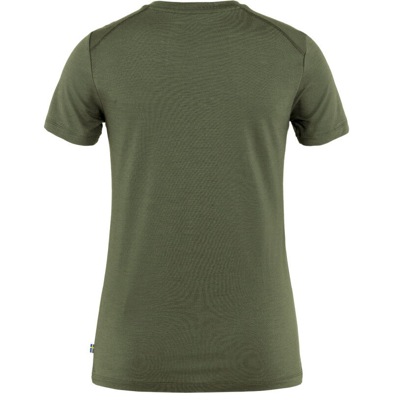 Abisko Wool SS - Merino-t-paidat - Naiset