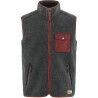 Dark Grey / Maroon