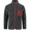 Dark Grey / Maroon