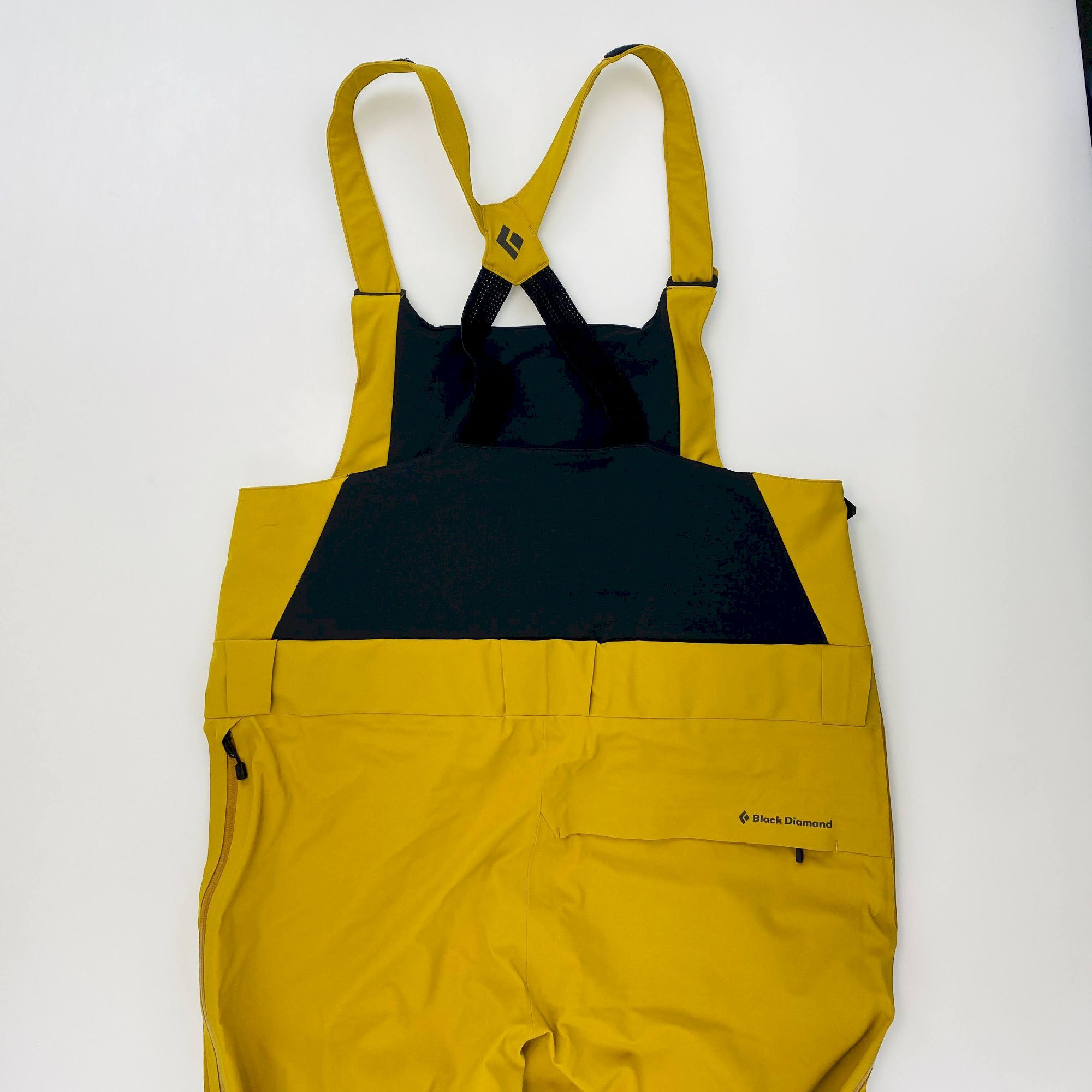 Black Diamond Recon Bibs - Segunda Mano Pantalones de esquí - Hombre - Amarillo - XL | Hardloop