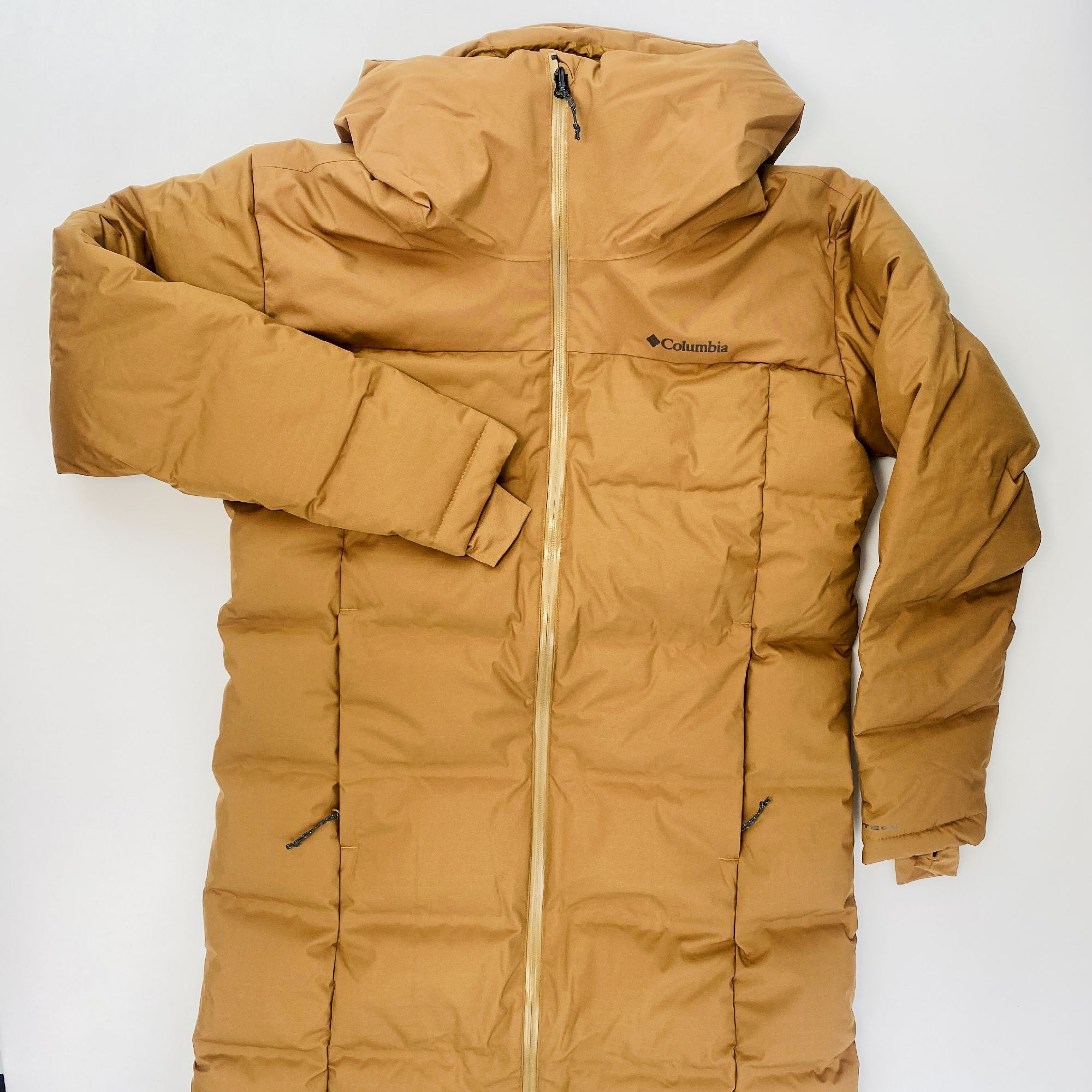 Columbia Opal Hill Mid Down Jacket - Second Hand Parka - Women's - Brown - S | Hardloop