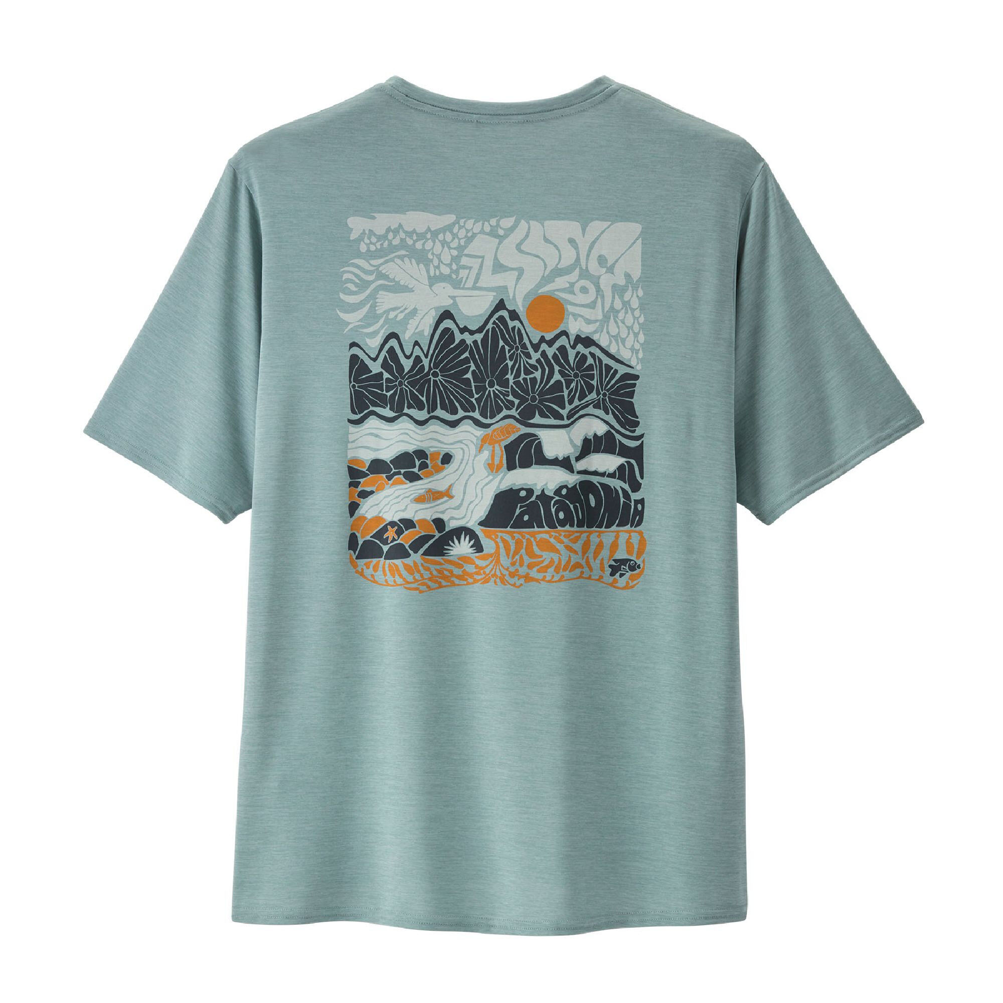 Patagonia Cap Cool Daily Graphic Shirt - T-shirt meski | Hardloop