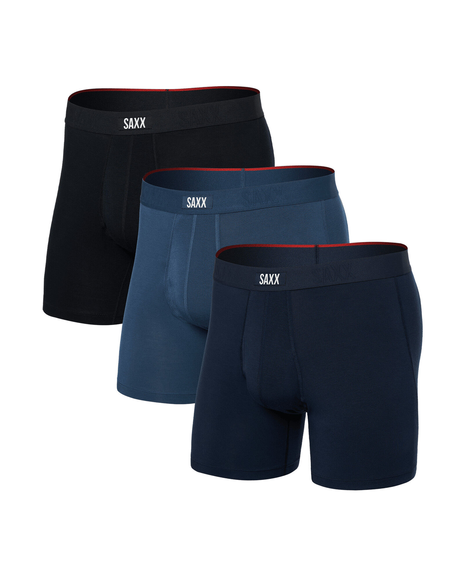 Saxx Vibe Xtra Super Soft 3-Pack - Bokseri - Miehet | Hardloop