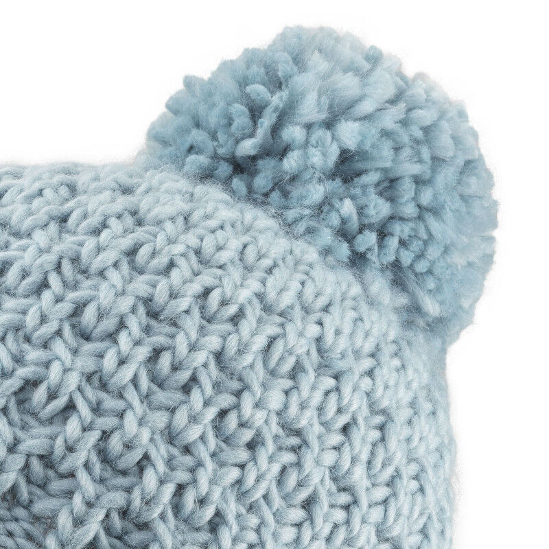 EISGLUT Bonnet Pour Femme Shellyl Merino Noir