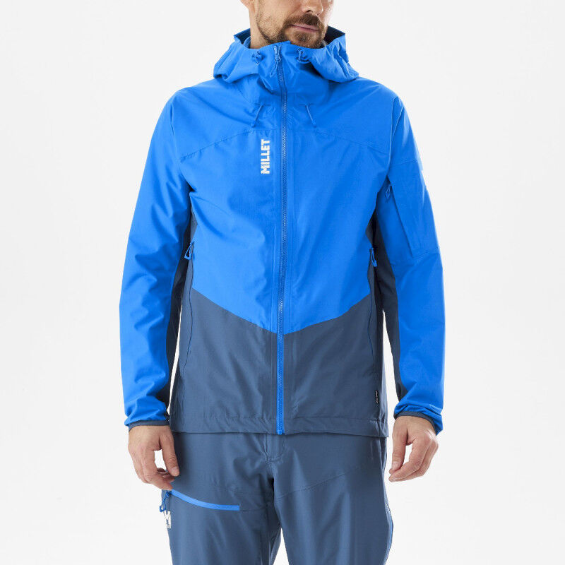 Veste De Ski Rossignol SKPR 2.5L Avec Capuche - Homme - Bleu Blue Jay - Neuf