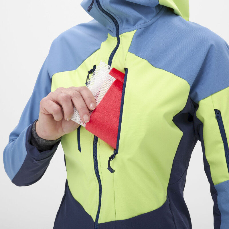 Millet M White Shield Jacket - Kurtka softshell damska | Hardloop