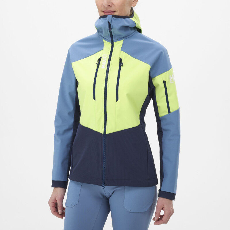 Millet M White Shield Jacket - Kurtka softshell damska | Hardloop