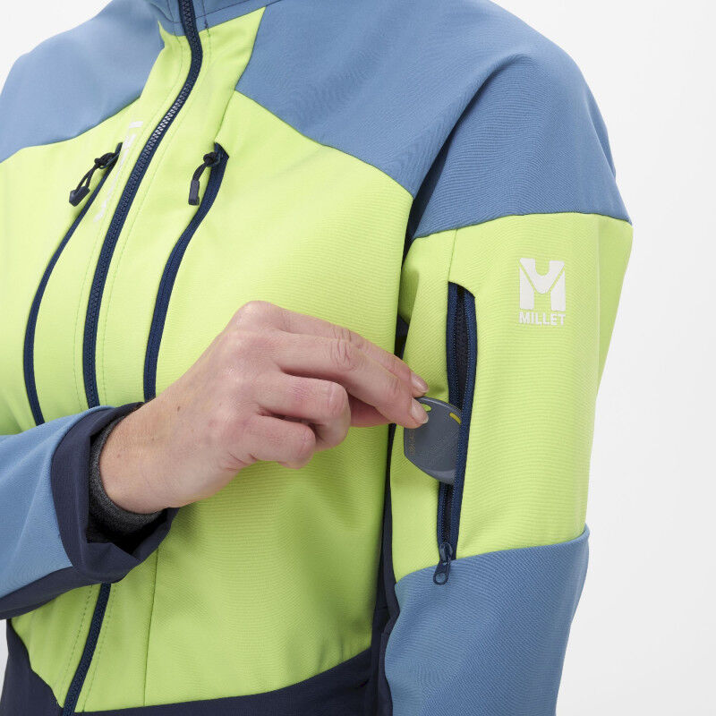 Millet M White Shield Jacket - Veste softshell femme | Hardloop