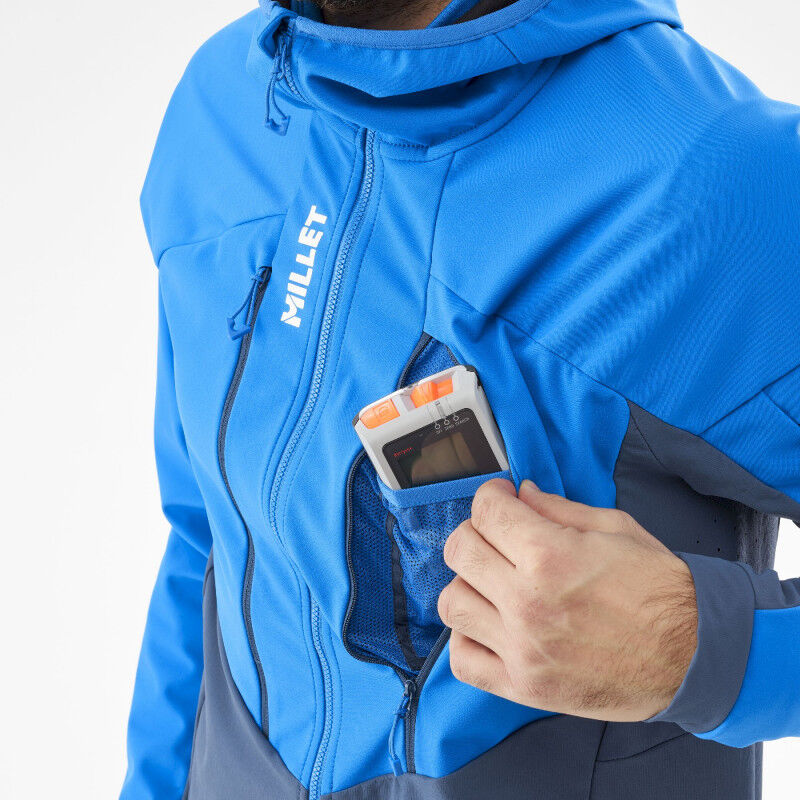 Millet M White Shield Jacket - Kurtka softshell meska | Hardloop