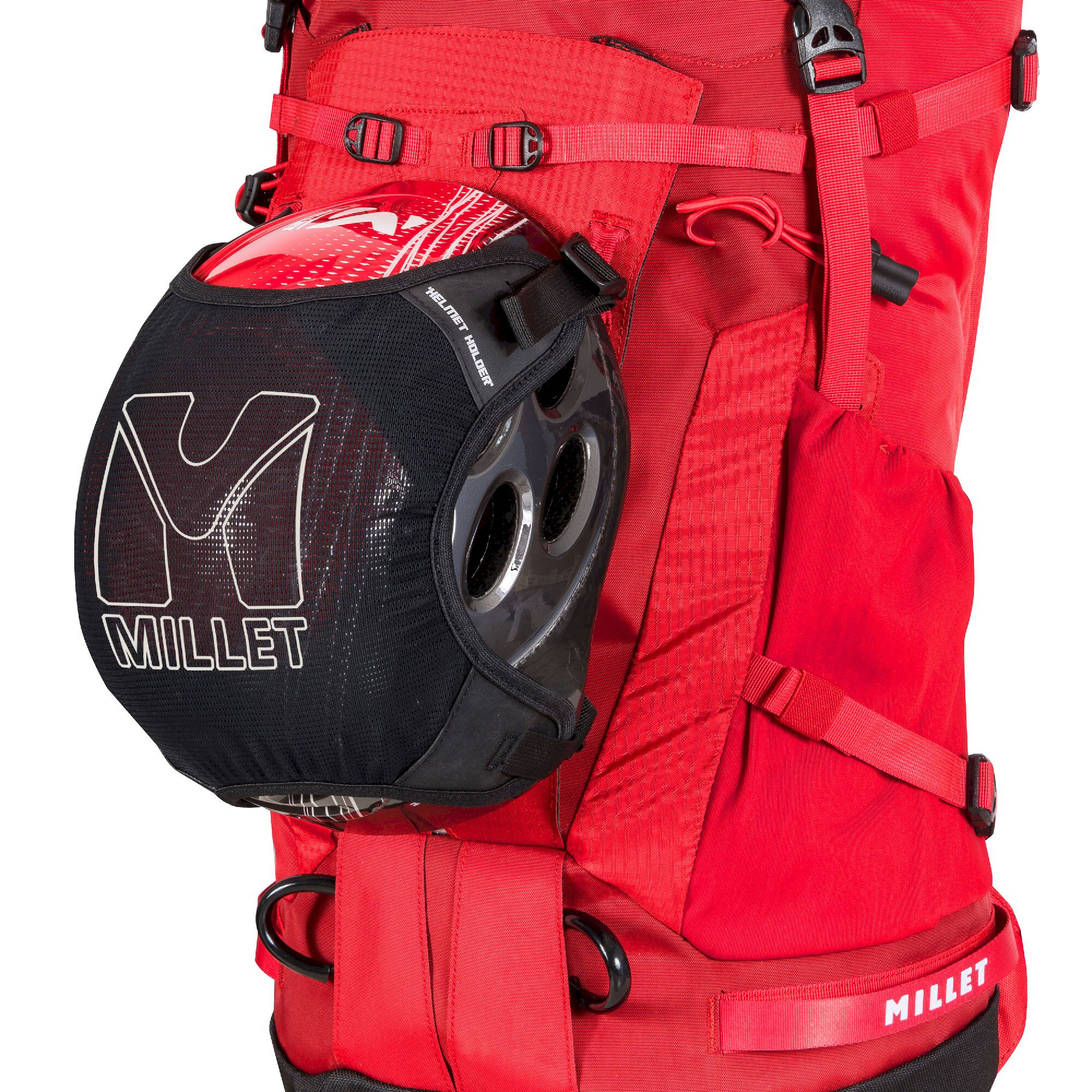 Millet Helmet Holder - Backpack helmet holder | Hardloop