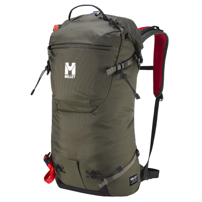 Sac à Dos Freeride Millet Mystik 25L – Confortable, Porte-skis Latéraux, Compartiments Pour Pelle Et Sonde, Idéal Pour Randonnée Et Ski De Proximité