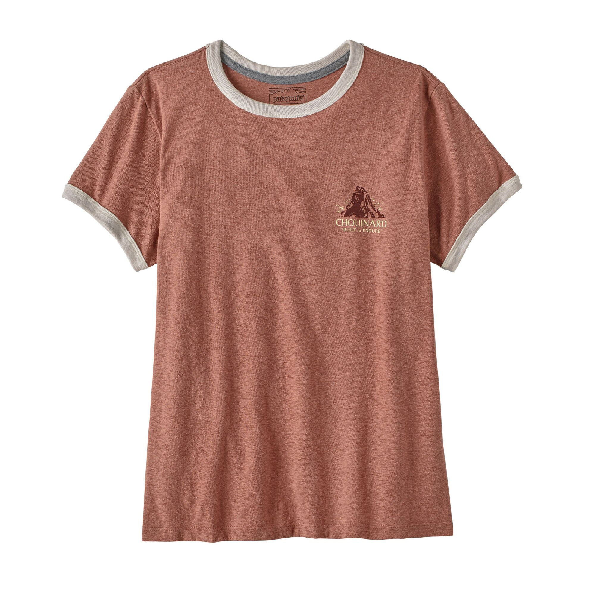 Patagonia Chouinard Crest Ringer Responsibili-Tee - T-shirt femme | Hardloop