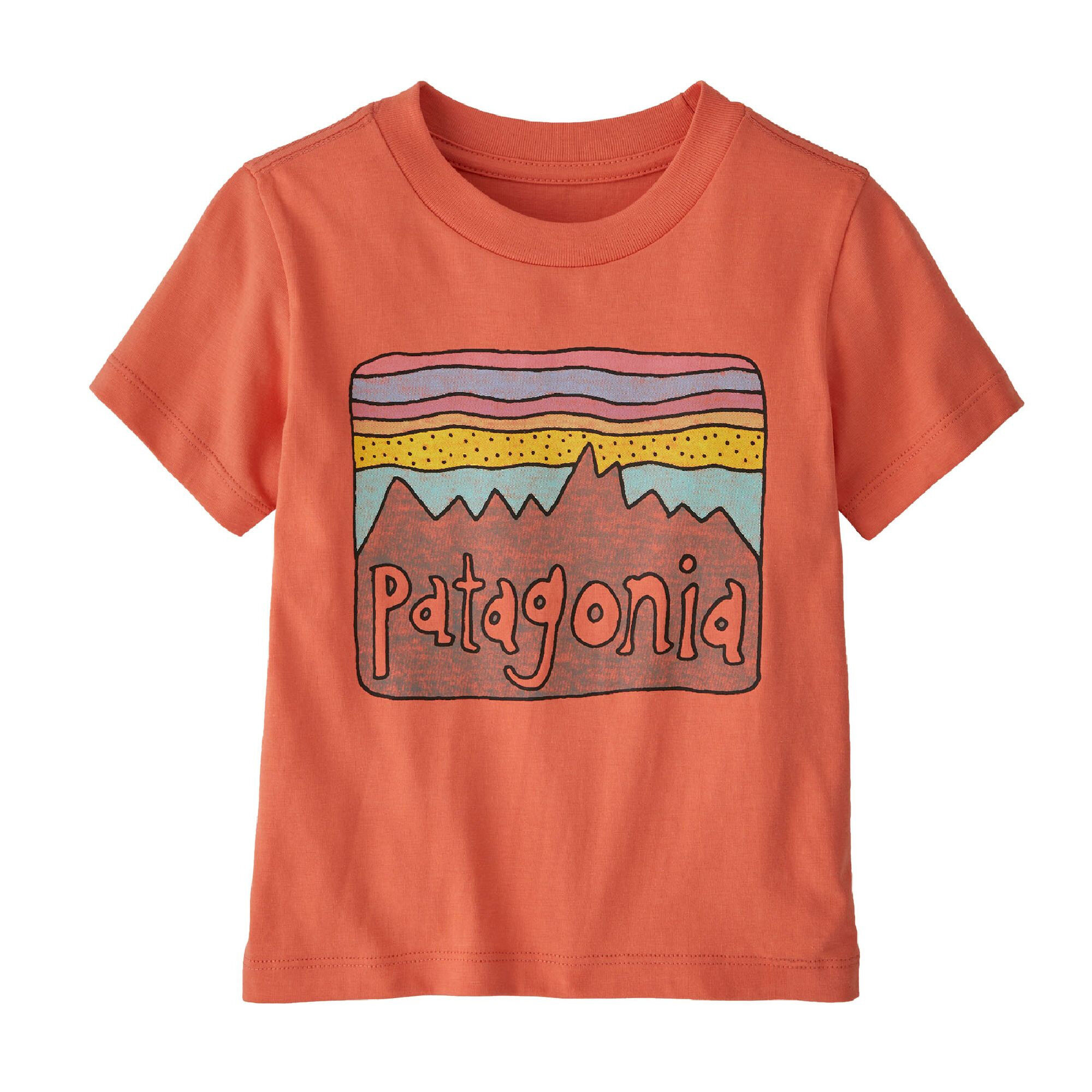 Patagonia Baby Fitz Roy Skies T-Shirt - Camiseta - Niños | Hardloop