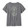 Patagonia Clean Climb Bloom Pocket Responsibili-Tee - T-shirt - Damer | Hardloop