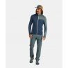 Ortovox Fleece Light Grid Hooded Jkt - Fleecejacke - Herren